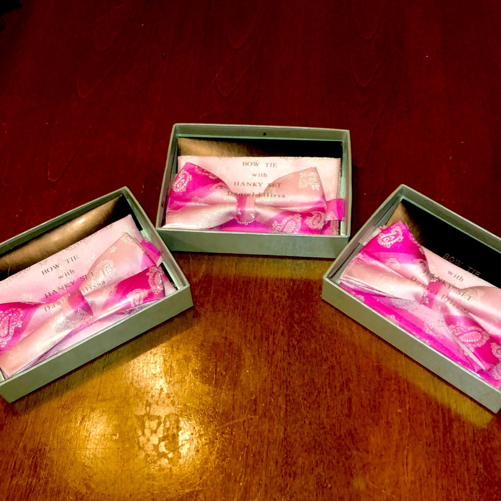 MEN BOW TIE SET